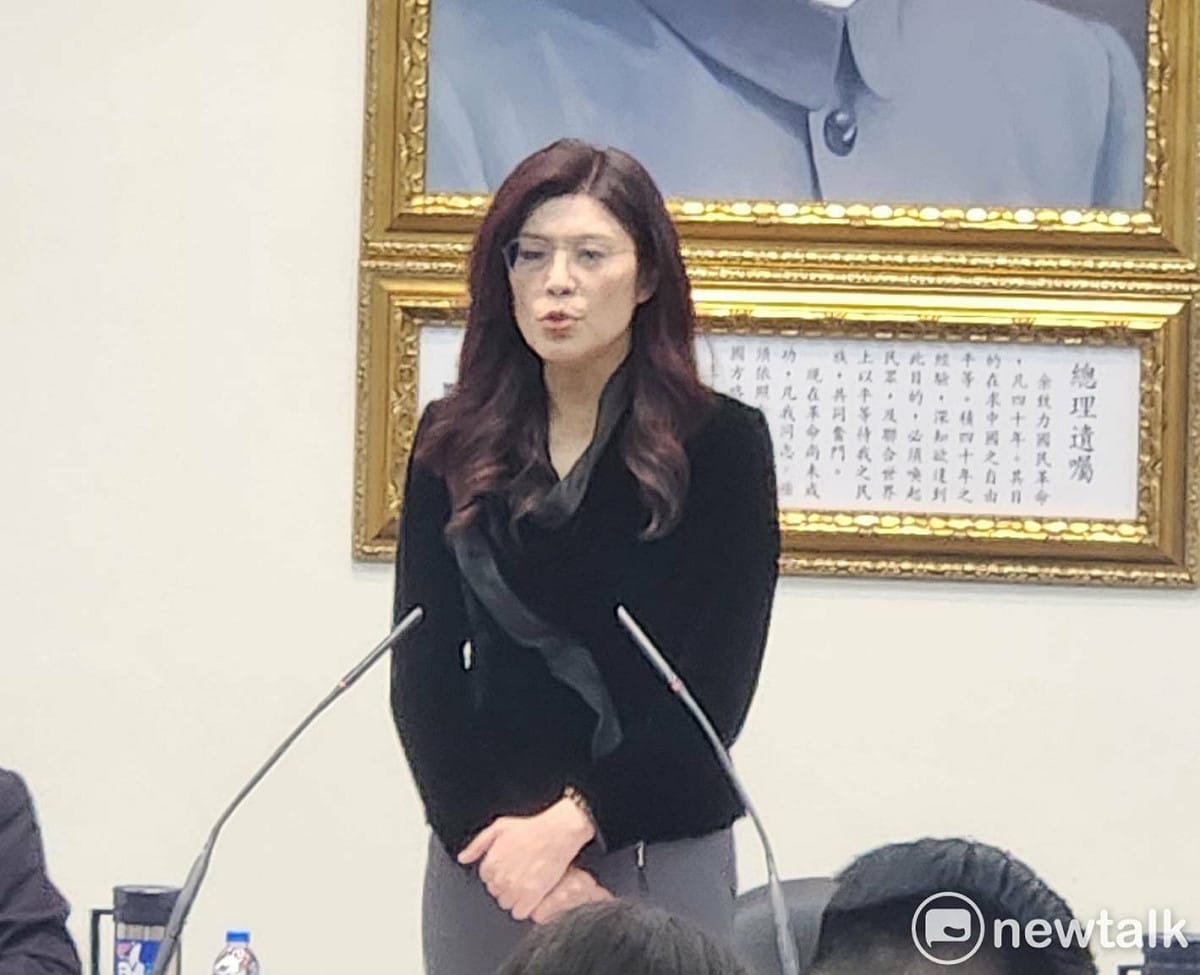 國民黨主席鄭麗文主持國民黨中常會。 圖：黃建豪/攝（資料照）