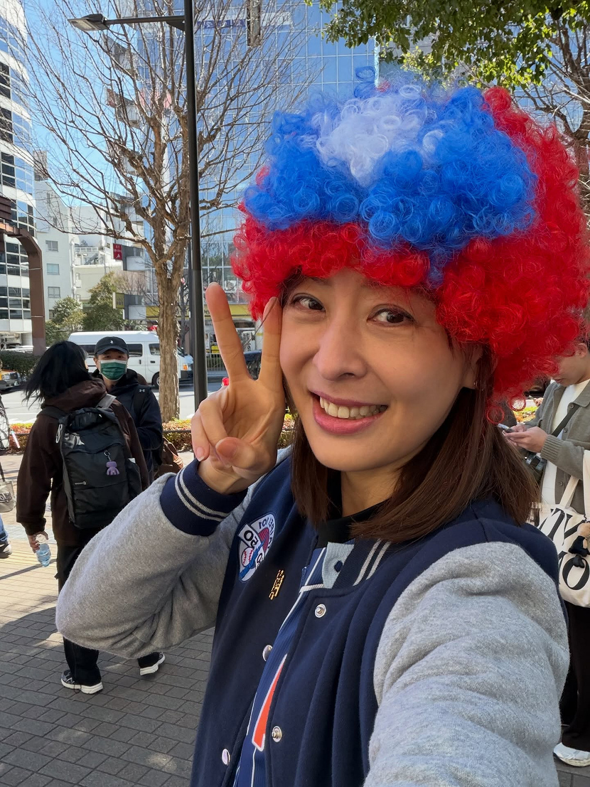 有不少球迷點名，希望由台北101董事長賈永婕接任中職會長。 圖：取自賈永婕臉書