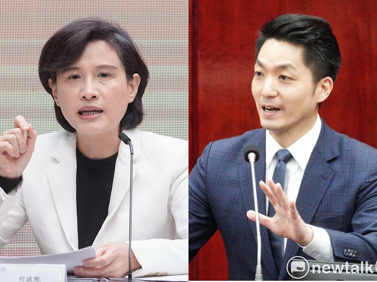 民進黨打算推派行政院副院長鄭麗君參選台北市長，對上爭取連任的現任市長蔣萬安。 圖：張良一/攝（新頭殼合成）