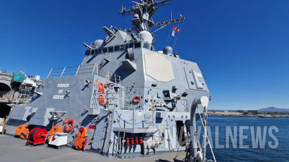 「平克尼號」驅逐艦（DDG 91）是第一艘配備 AN/SLQ-32(V)7 的 DDG-51 Flight IIA 型驅逐艦。 圖:翻攝自US NAVY