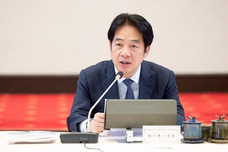 賴清德主持「全社會防衛韌性委員會第7次委員會議」。 圖：總統府提供