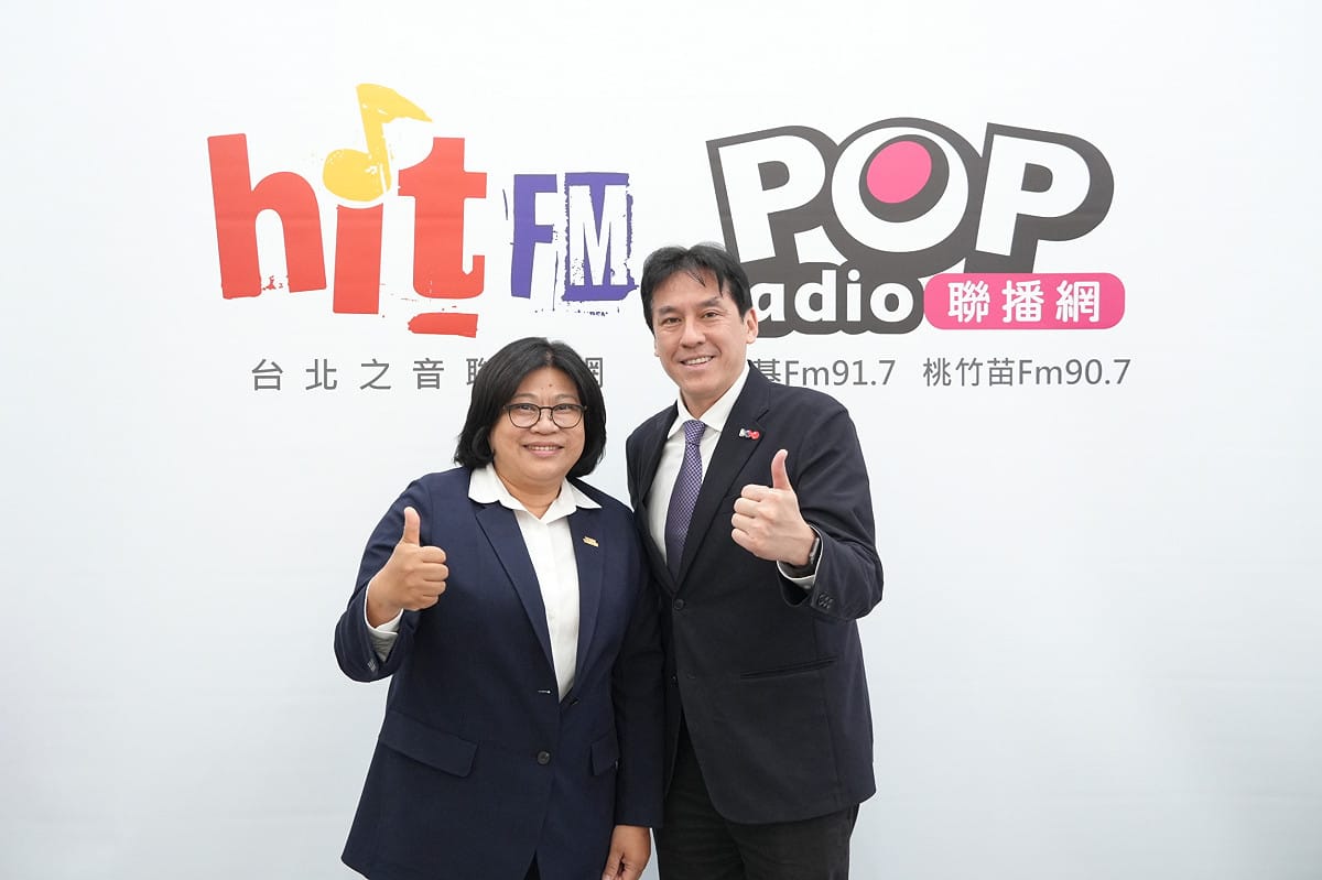 王美惠表示，有在當地服務最重要。 圖：《POP撞新聞》提供