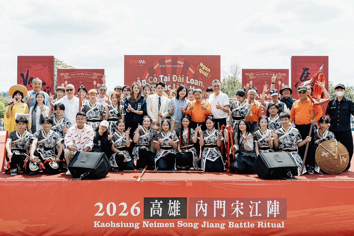 高雄觀光局與交通部觀光署合作舉辦台味辦桌盛宴。 圖：高雄市觀光局/提供