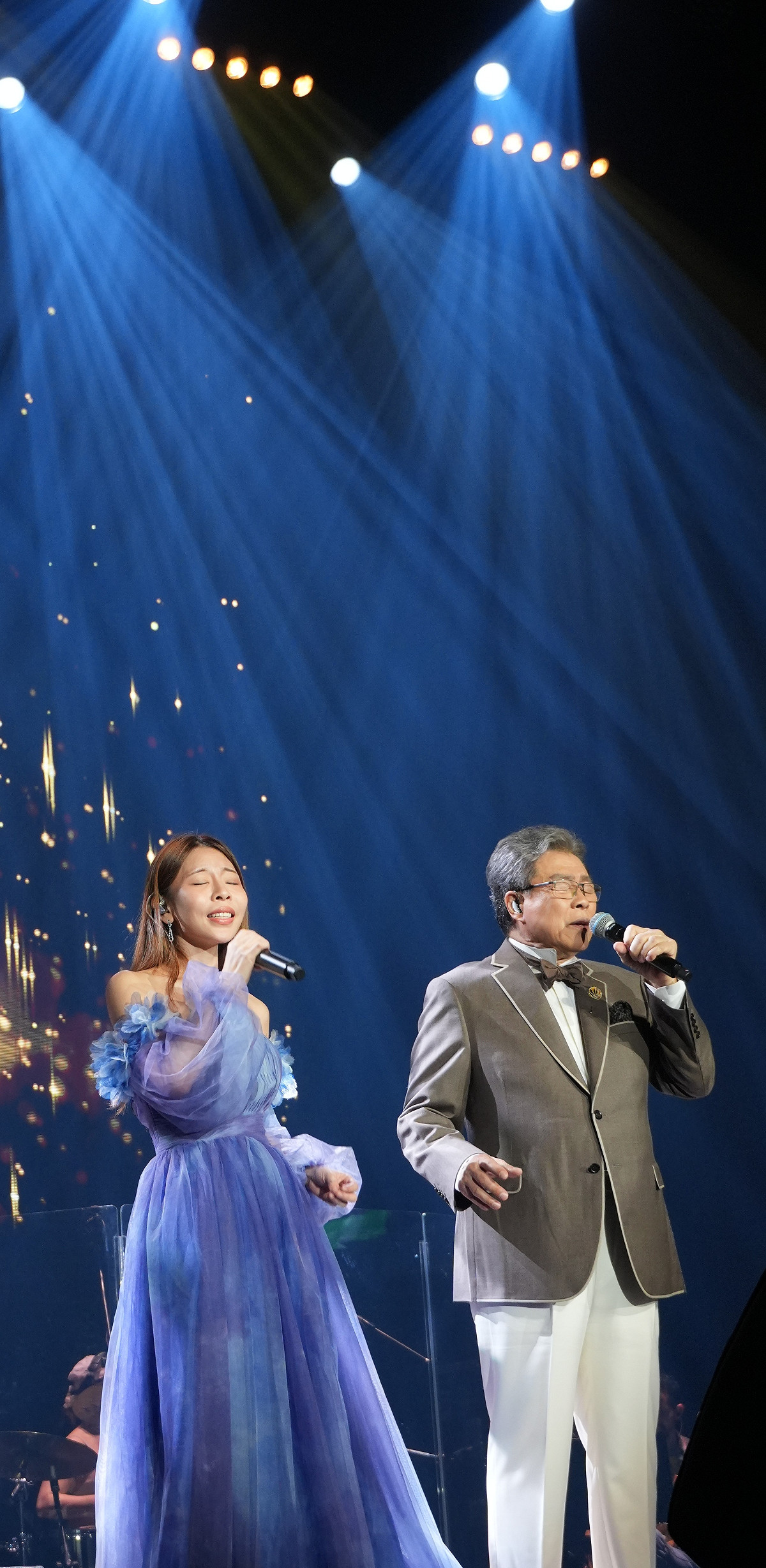 楊烈「自由之地」世界巡迴演唱會第二站，3月20日晚間移師台中中山堂感性登場。 圖：。印太戰略智庫提供