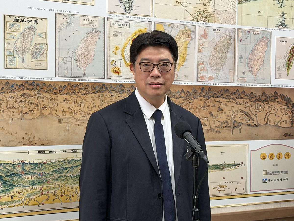 陸委會主委邱垂正。 圖：金大鈞/攝