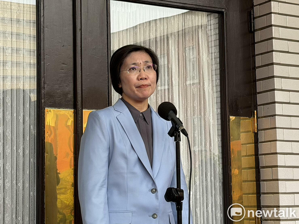 國民黨新竹縣長參選人、立委徐欣瑩。 圖：金大鈞/攝
