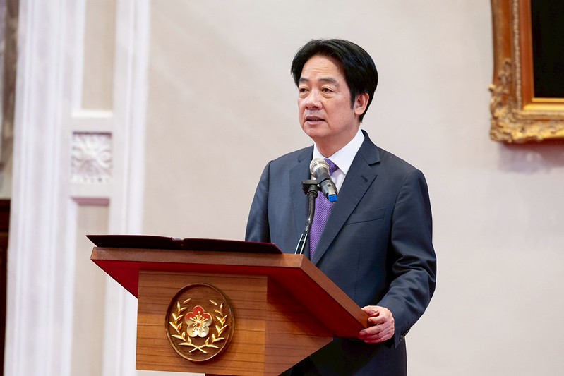中國打壓賴清德出訪，吳靜怡指出，台灣外交首度遭遇「空域封鎖級」打壓，這不是外交挫折，而是中華民國的行動能力被封鎖，「撕破鄭習會和平的噁心假面」。 圖：總統府/提供（資料照）