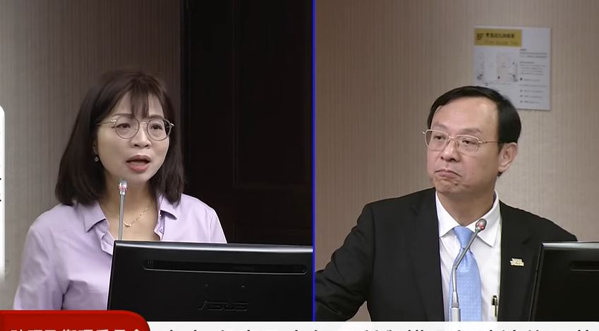林淑芬砲轟衛福部與經濟部長期「軟性勸導」，但市面上仍充斥著誤導家長的「奪命嬰兒用品」，讓這 84 名孩子「冤枉慘死」。 圖：擷取自 國會頻道