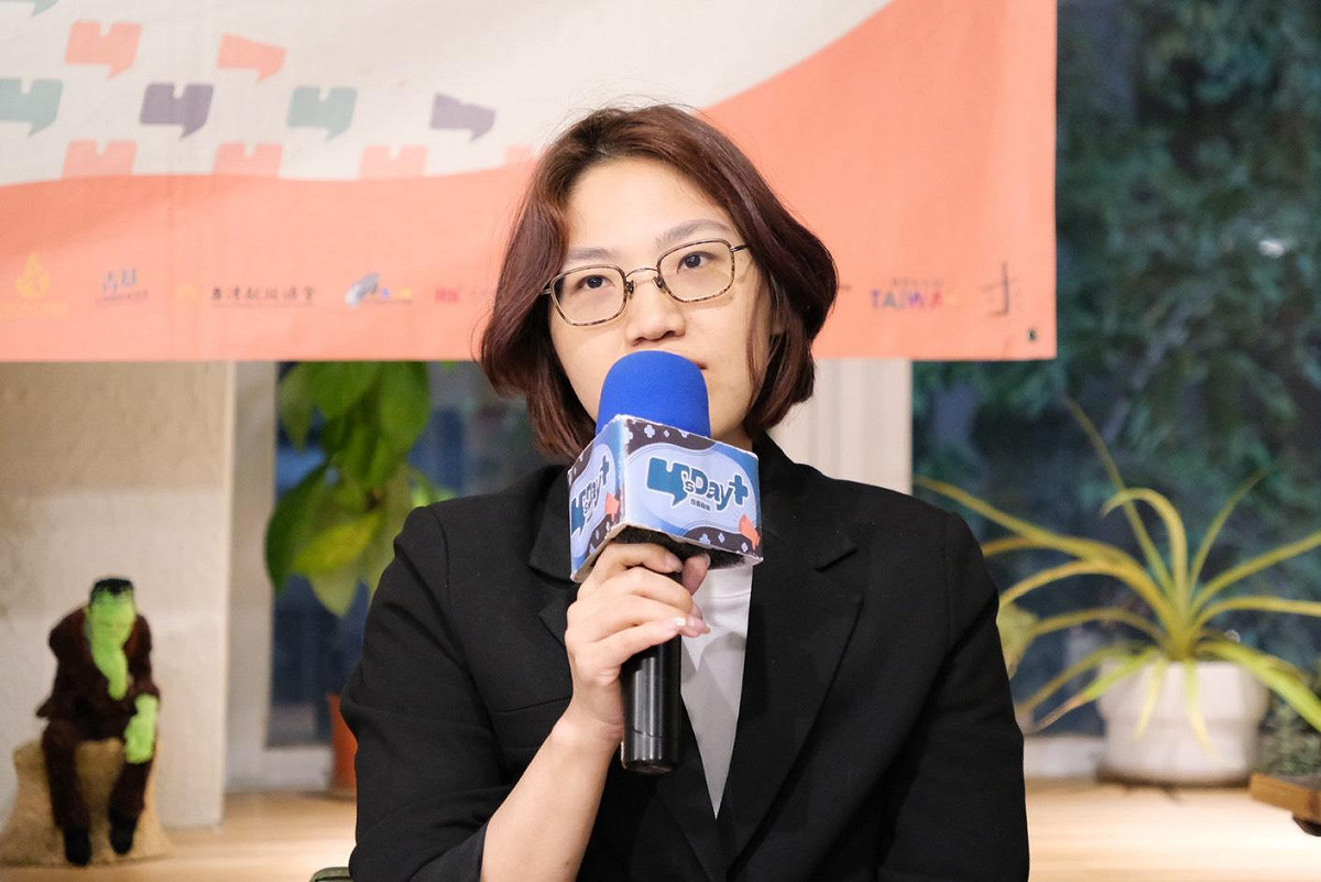 台灣智庫輿情與民調中心主任郭玫岑。 圖：Y’s Day「週三青年日」提供