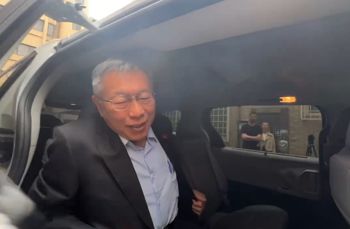 民眾黨創黨主席柯文哲。 圖：周煊惠／翻攝