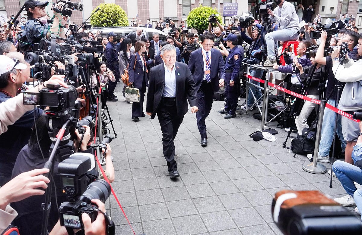 前台北市長柯文哲。 圖：張良一/攝