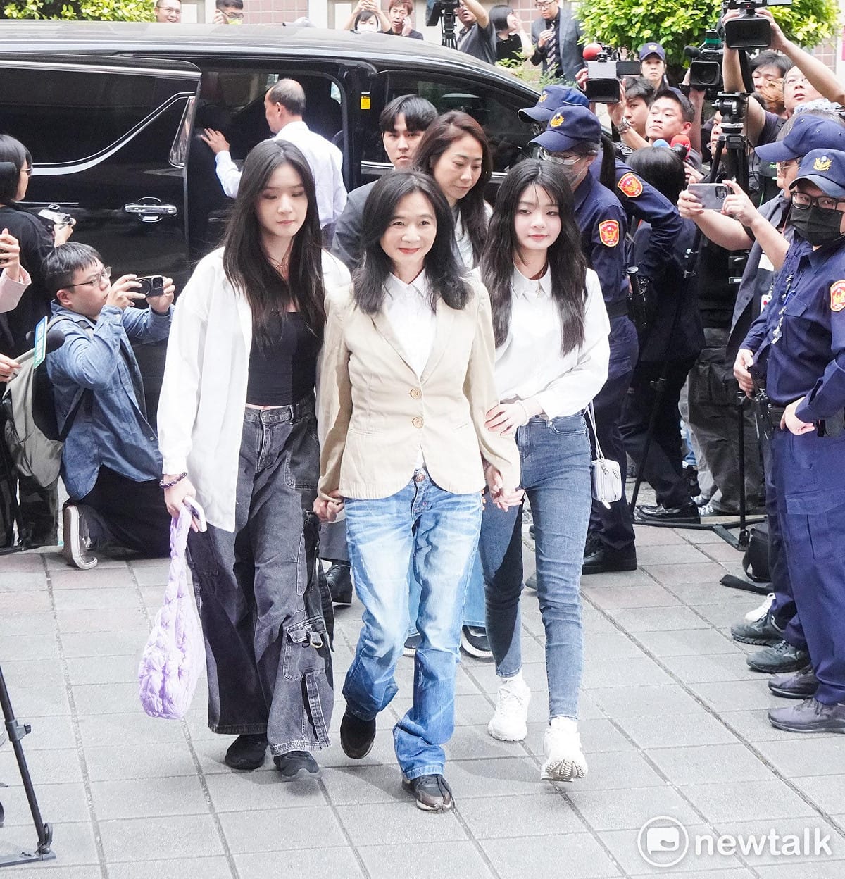 應曉薇今（26）日因京華城案一審遭判15年6個月有期徒刑。 圖：張良一/攝