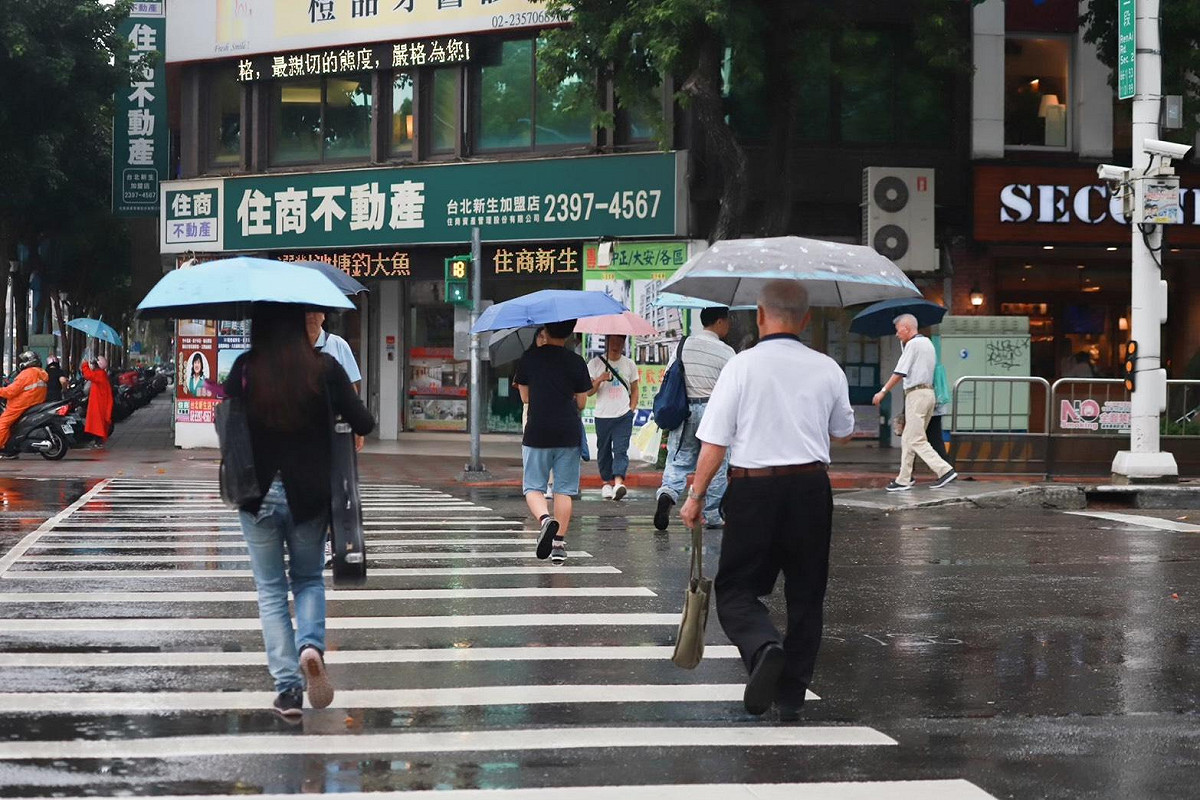 林得恩指出，春雨的特徵是細雨綿綿。 圖：新頭殼資料照