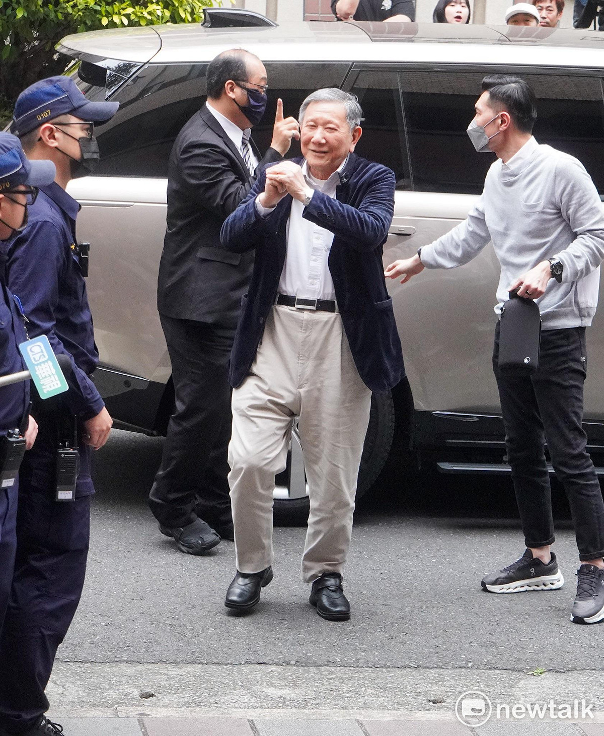 威京集團主席沈慶京。 圖：張良一/攝