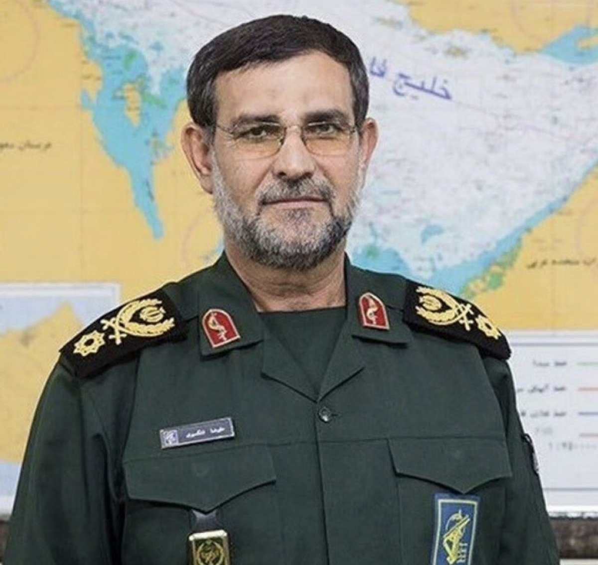 伊朗伊斯蘭革命衛隊海軍司令阿里雷扎·坦格西里（Alireza Tangsiri）與多名高級軍官在襲擊中身亡。 圖:翻攝自X帳號@whyyoutouzhele