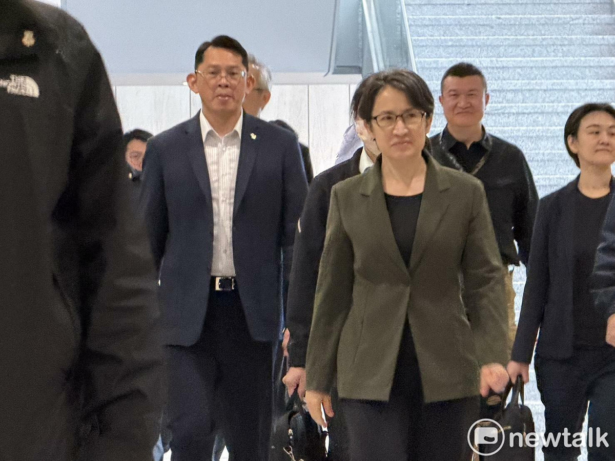 蕭美琴呼籲立法院儘速通過國防特別預算條例。 圖：高逸帆／攝