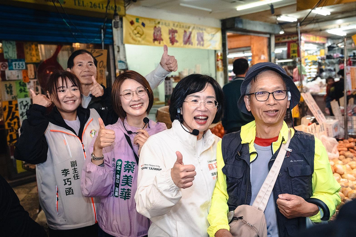 蘇巧慧說，她是最早提出育兒相關補助和優惠措施政見的參選人。 圖：蘇巧慧辦公室提供