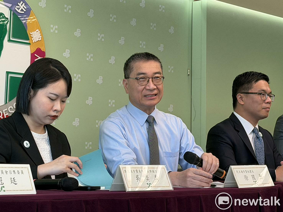 徐國勇說，國民黨、民眾黨顯然就是在杯葛台灣的國防預算， 圖：高逸帆／攝