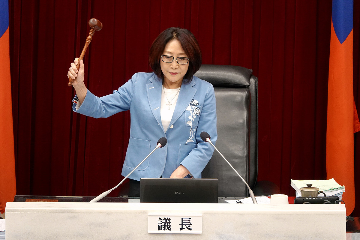 康裕成落槌宣告高雄市議會第4屆第7次定期大會開幕。 圖：高雄市議會/提供