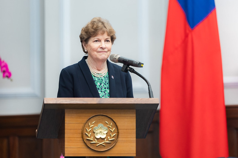 美國聯邦參議員夏欣（Jeanne Shaheen；民主黨） 圖：總統府提供