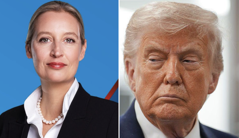 德國右翼政黨德國另類選擇黨 （AfD）主席蒂諾·克魯帕拉（Tino Chrupalla）近日公開主張，應推動美軍全面撤出德國。 圖：翻攝自 X Globe Observer