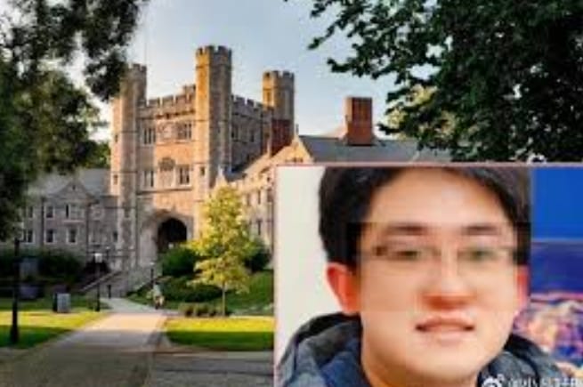 就讀於美國普林斯頓大學的博士後研究生李昊然傳出於遭美方執法人員約談後自盡。 圖 : 翻攝自新浪網