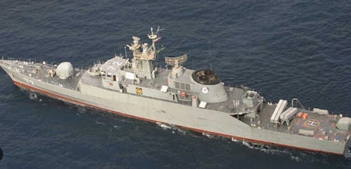 伊朗「賈馬蘭」級護衛艦。(示意圖)  圖  翻攝自 www.mdc.idv.tw
