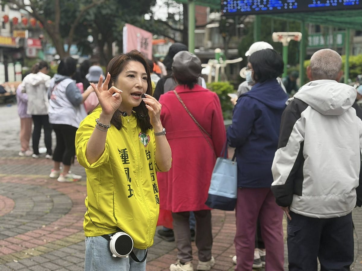 民進黨台北市議員鍾佩玲。 圖：翻攝鍾佩玲臉書