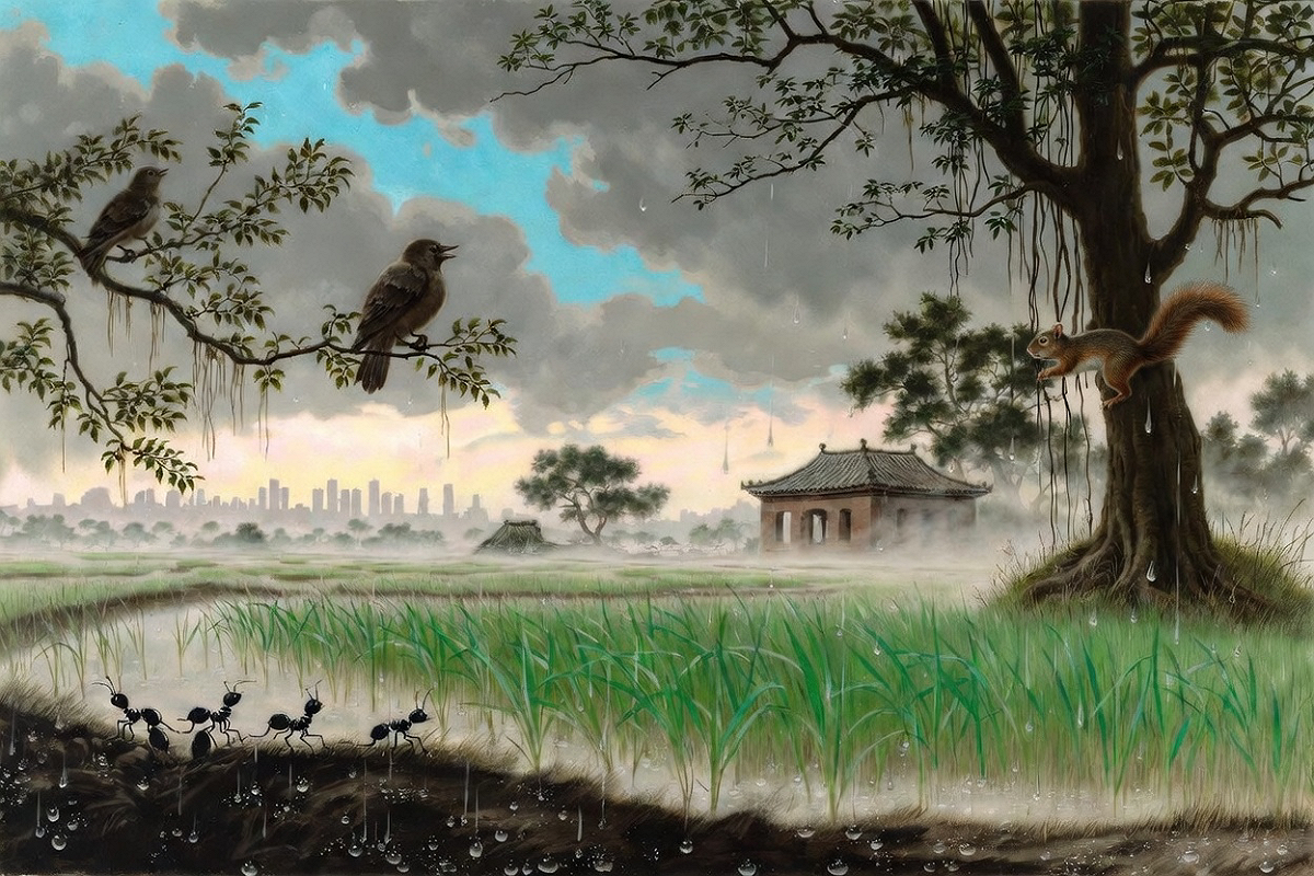 穀雨。 圖:GPT製作