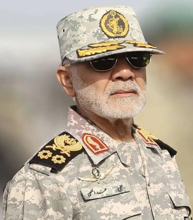 伊朗武裝部隊哈塔姆安比亞中央總部司令阿卜杜拉希。 圖 : 翻攝自央視新聞