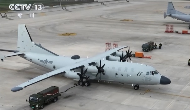 解放軍日前派遣運-9Q 反潛巡邏機前往東海海域執行例行巡邏任務，引發周邊國家高度關注。 圖：翻攝自 騰訊網 軍武次位面