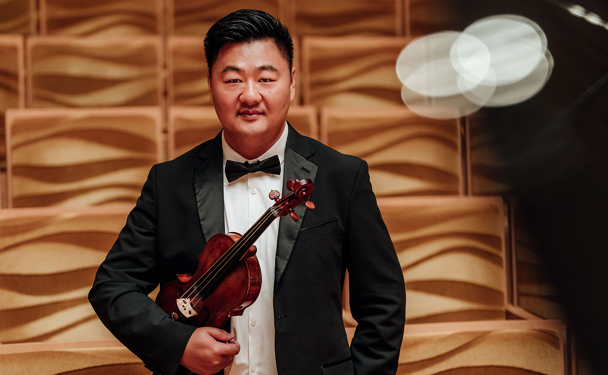 跨時代交響樂團邀胡盛華擔任獨奏。 圖片：跨時代交響樂團/提供