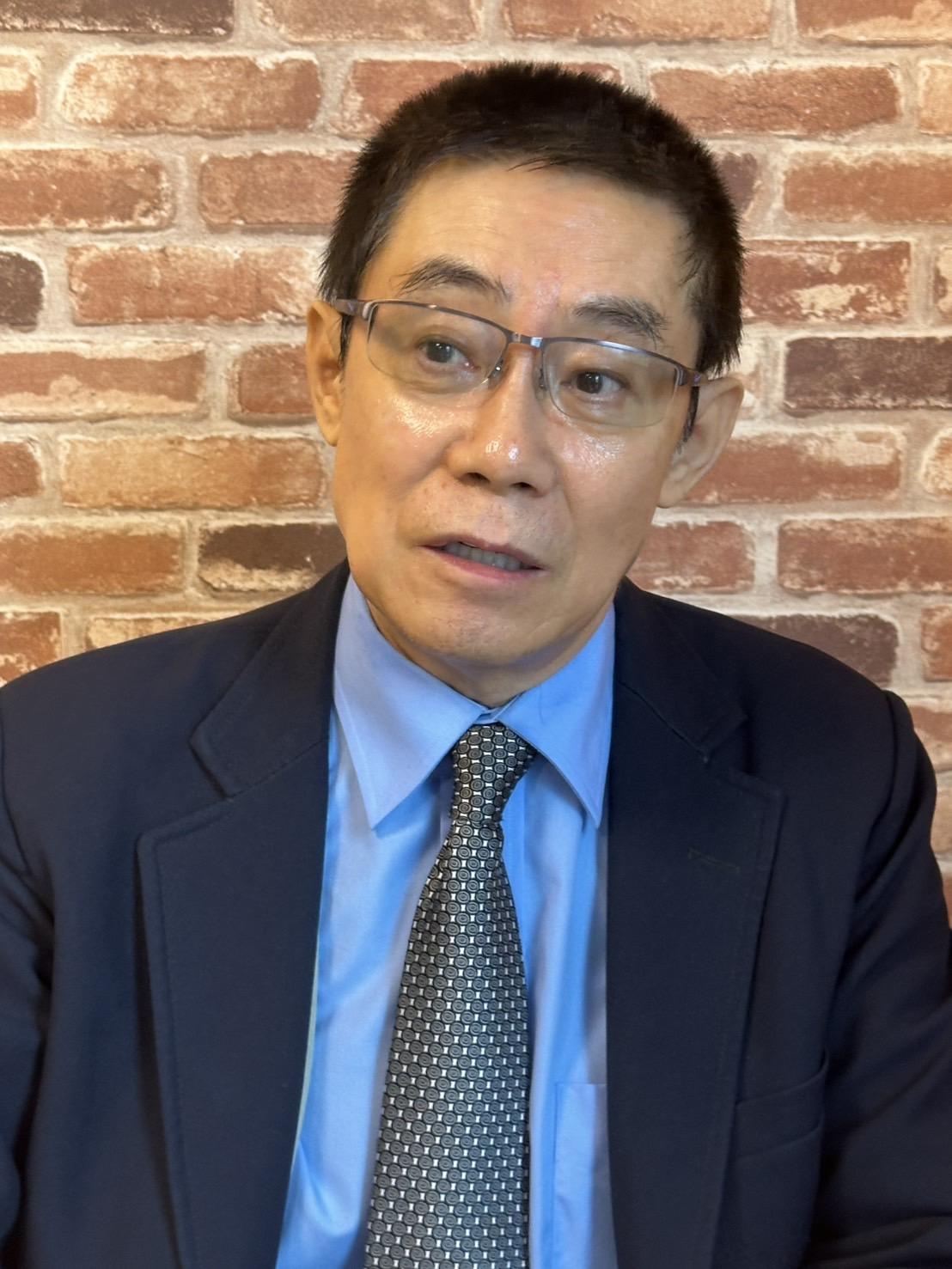 中國民運人士兼政治評論家曹長青接受《新頭殼》專訪。 圖:朱蒲青攝