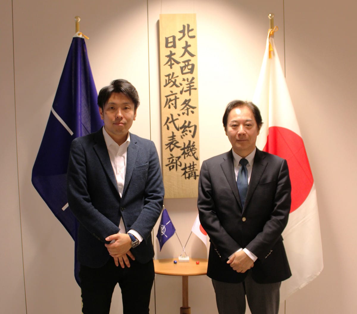 北約與日本互動越來越密切 圖：翻攝自日本駐北約代表部的X
