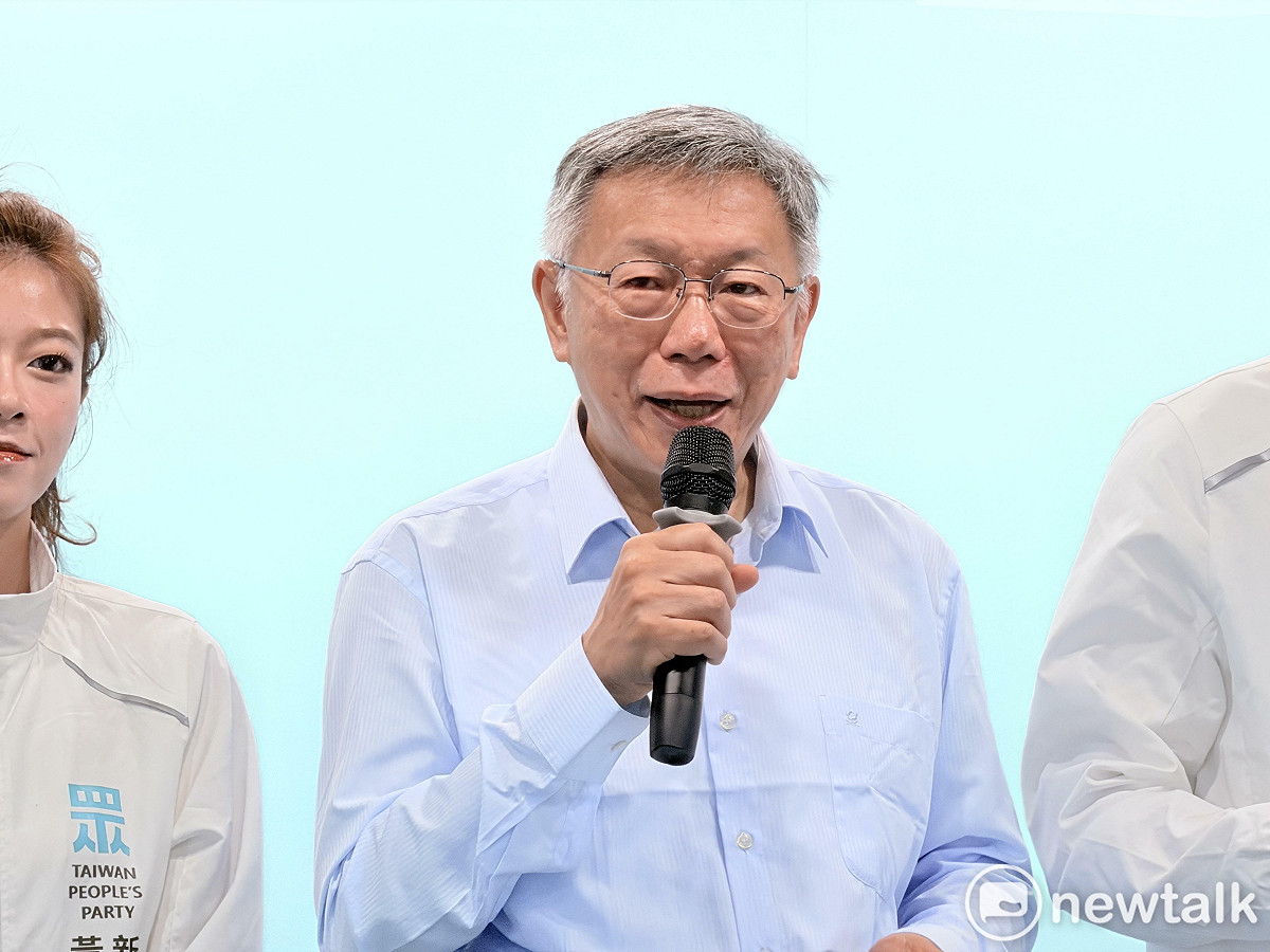 柯文哲嘲諷，民進黨真的要派沈伯洋選北市嗎？沒有其他人嗎？張益贍回嗆，柯貪污被判刑17年，連里長都沒法選，比黃國昌「選假的」還不如。 圖：周煊惠 / 攝（資料照）