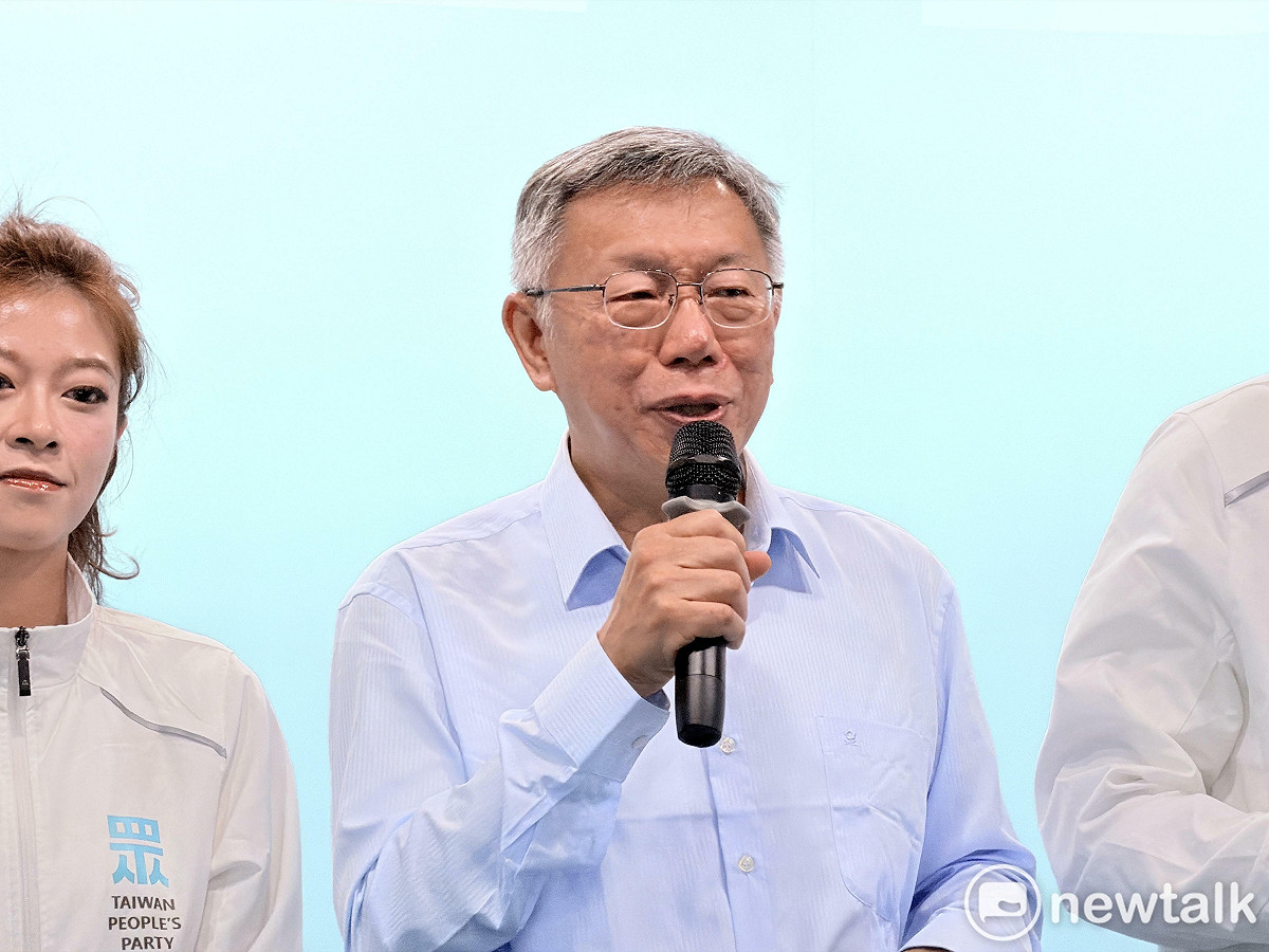 民眾黨創黨主席柯文哲。 圖：周煊惠 / 攝（資料照）