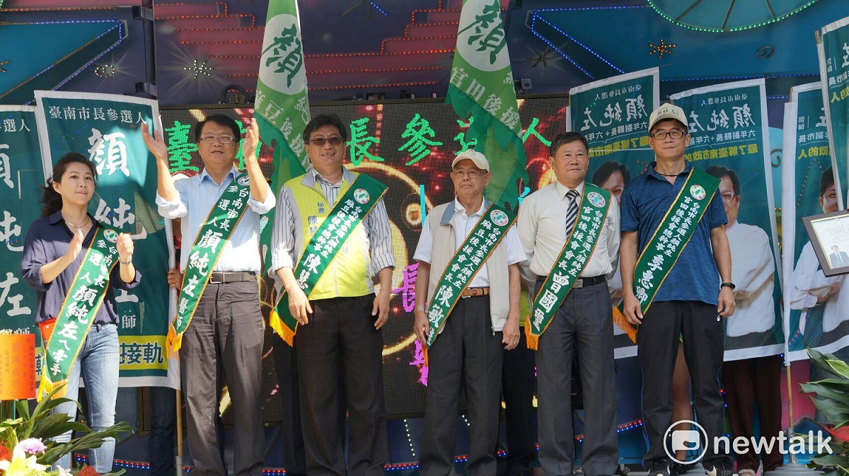 顏純左舉行麻豆、官田後援會成立大會。 圖 : 黃博郎/攝