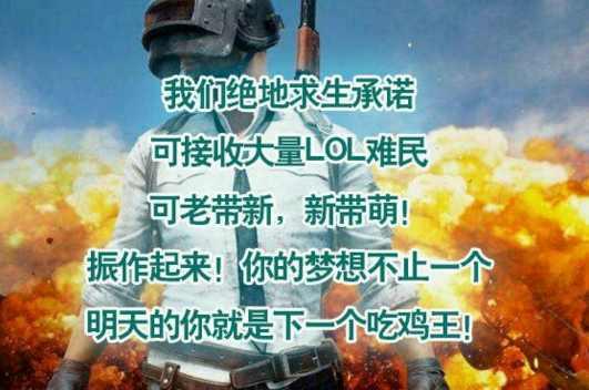 《絕地求生》的玩家也來尬一腳，表示可帶新、可帶萌。 圖：翻攝自 貼吧