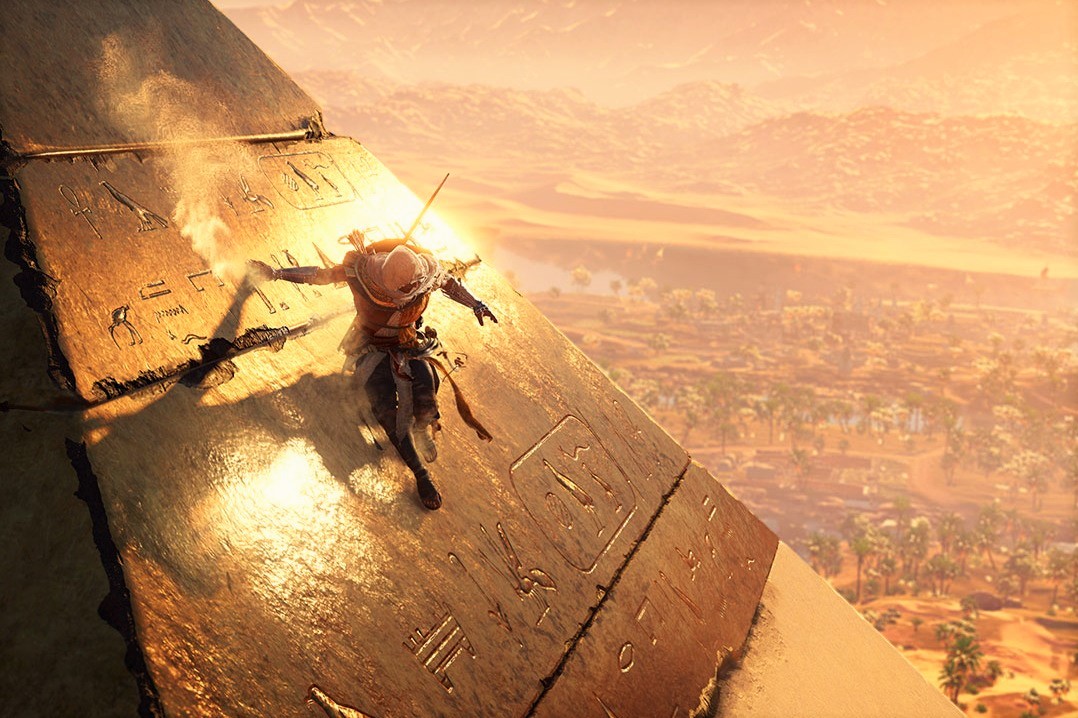《刺客信條：起源》號稱是歷年來規模最大的版本。 圖：翻攝自 Ubisoft 官網