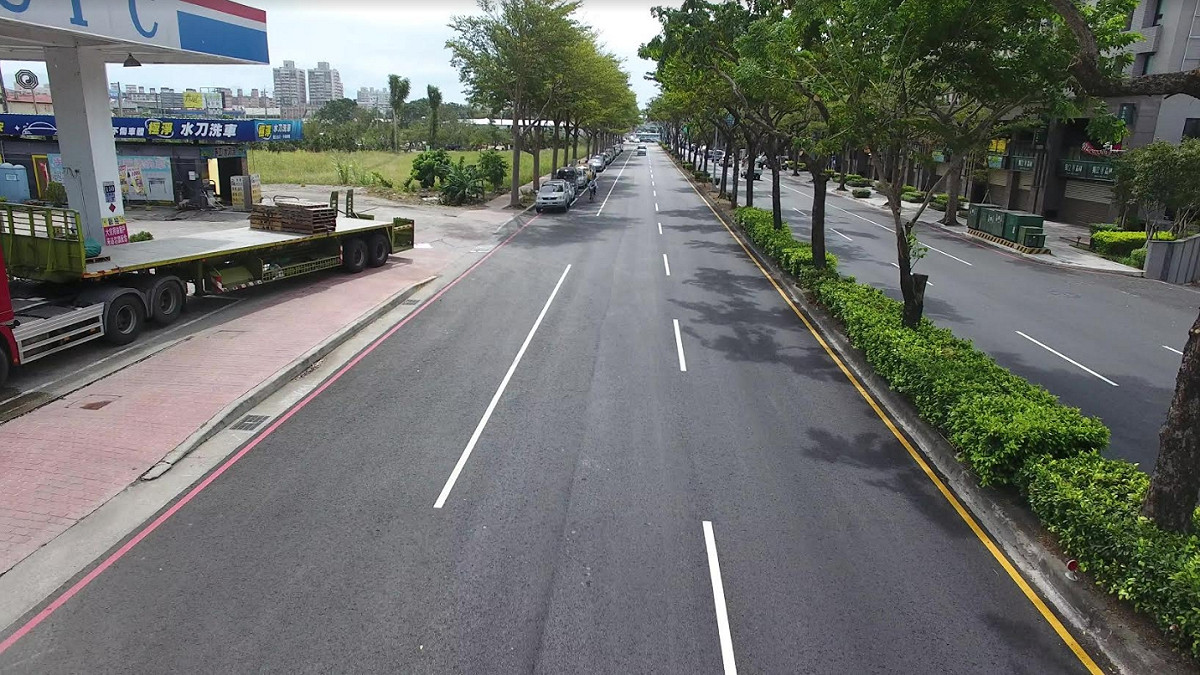 台中市政府建設局與交通部公路總局合作分階段推動中清路路平專案。 圖：台中市政府/提供