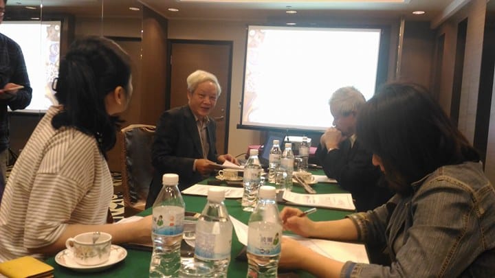 吳三連文學獎得人茶會。 圖 : 吳三連基金會/提供