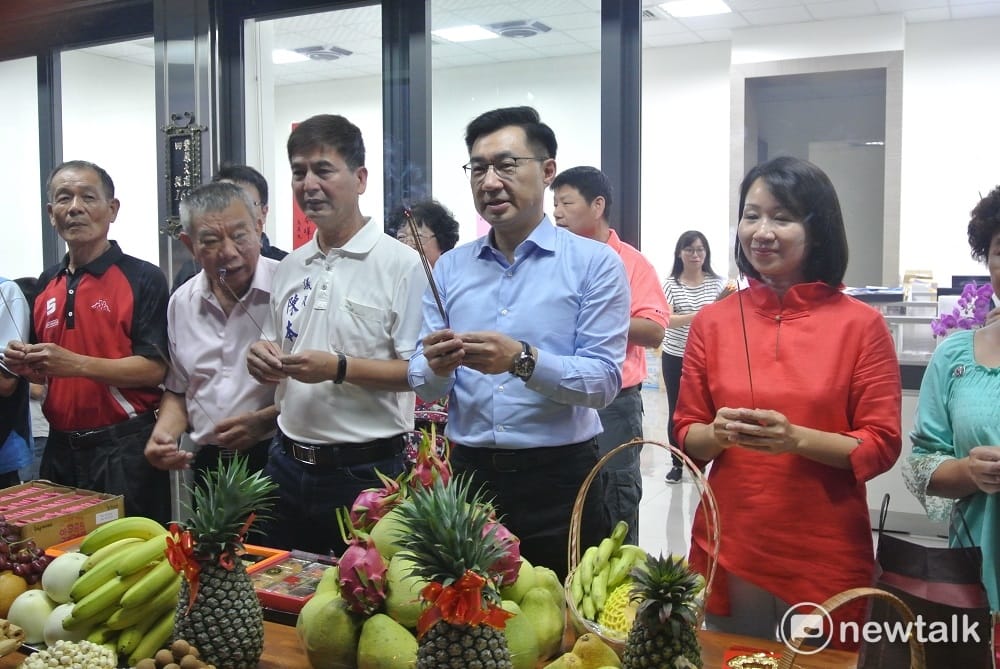 江啟臣是否爭取台中市長選舉國民黨提名？31日應該會明朗。 圖：唐復年/攝