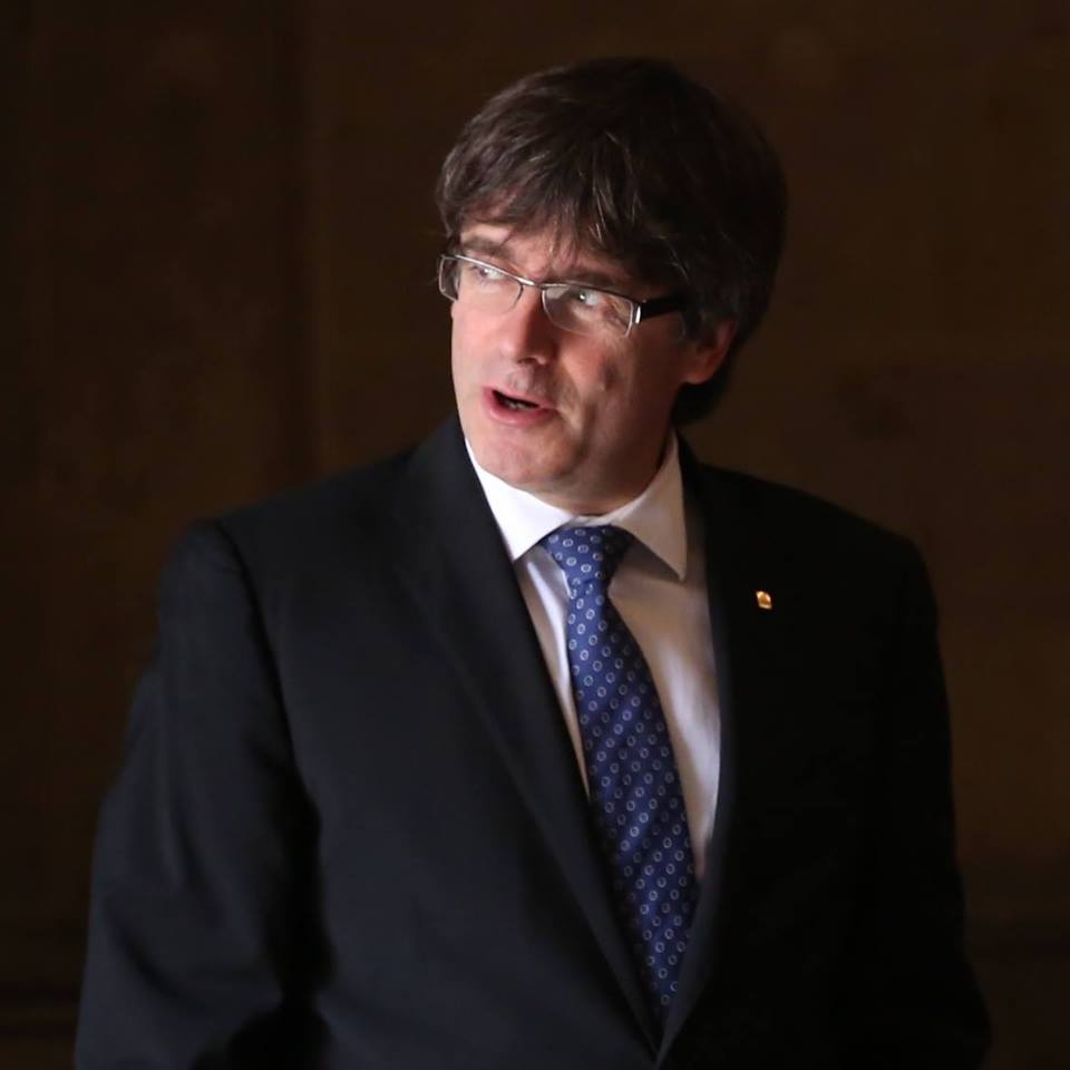 西班牙國家檢察官今（30）日呼籲以叛亂等罪名起訴加泰隆尼亞自治區主席普伊格蒙特（圖）等人。 圖：翻攝普伊格蒙特臉書