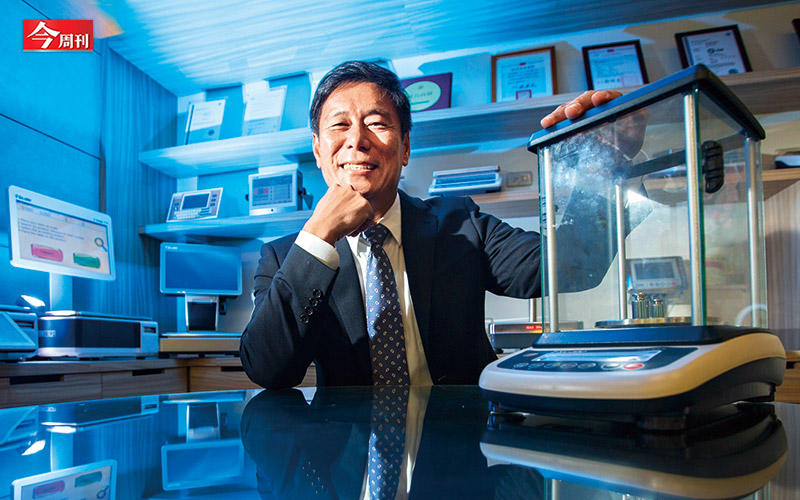 在中國昆山創業，終於要回台灣上市的鼎炫董事長傅青炫難掩興奮之情。 圖：今週刊/提供