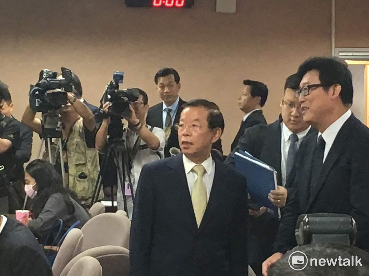 駐日代表謝長廷今（2）日表示，台日關係是特殊的夥伴關係，也是接近「命運共同體」的關係。 圖：黃韋銓/攝