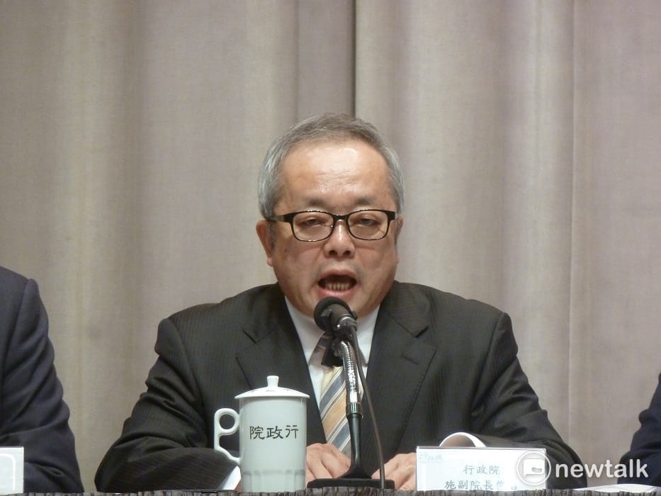 胡勝正的辭世，行政院副院長施俊吉相當不捨、難過。 圖：新頭殼資料照片