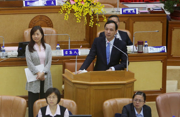 針對原住民族博物館遷址一事，新北市長朱立倫今(2)日表示，對於原住民博物館未落址新北表達非常遺憾，但新北市政府將自行打造屬於新北原住民特色文化園區。 圖：王峻昌/攝