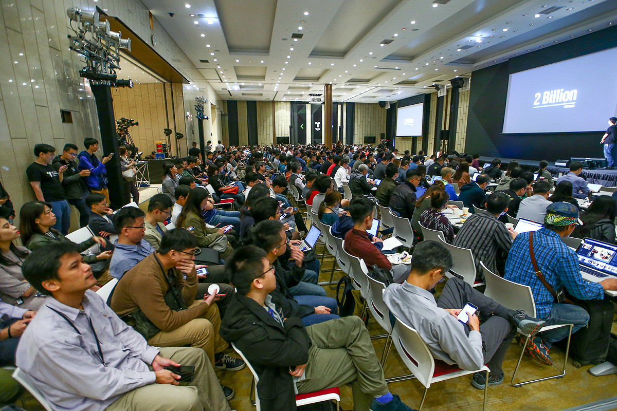 LINE TAIWAN TechPulse 2017大會登場，聚焦API聊天機器人應用與物聯網平台。 圖：LINE/提供