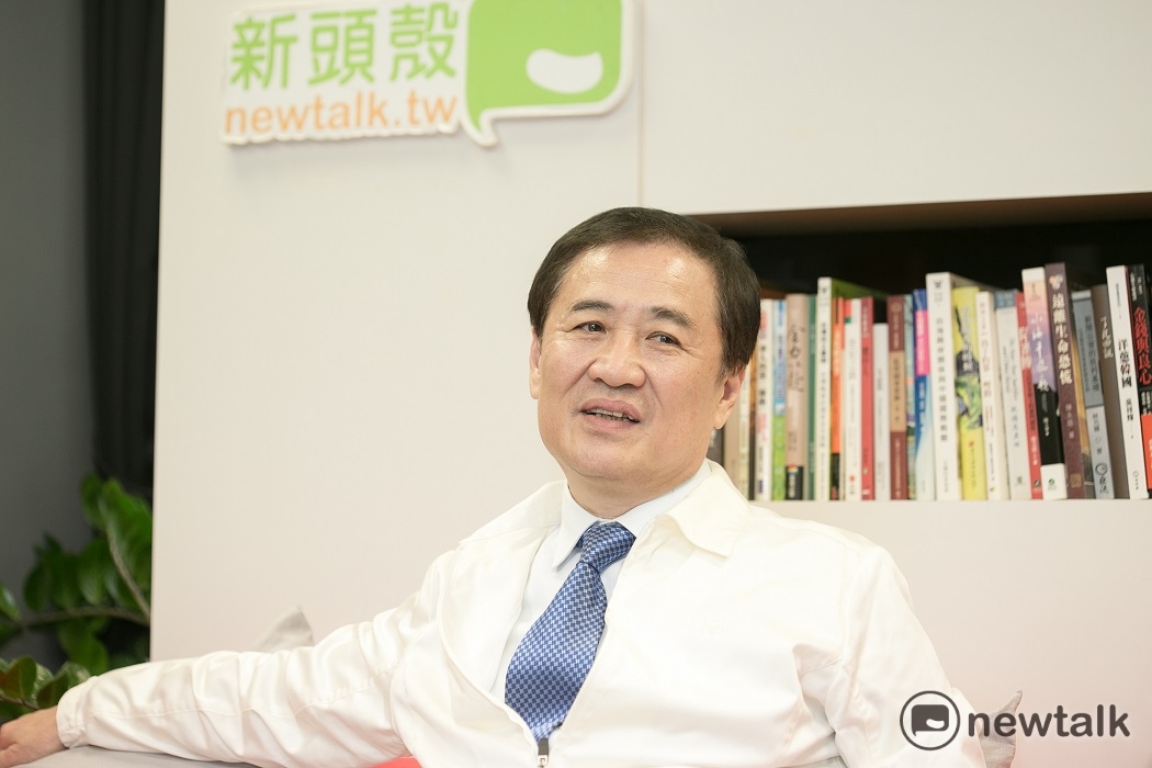 打算參選新北市長的現任北市副市長陳景峻說，自己從沒有離開關切新北的心。 圖：李佳純/攝