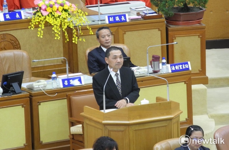 侯友宜表示，現在把工作做好最重要。 圖：王峻昌/攝
